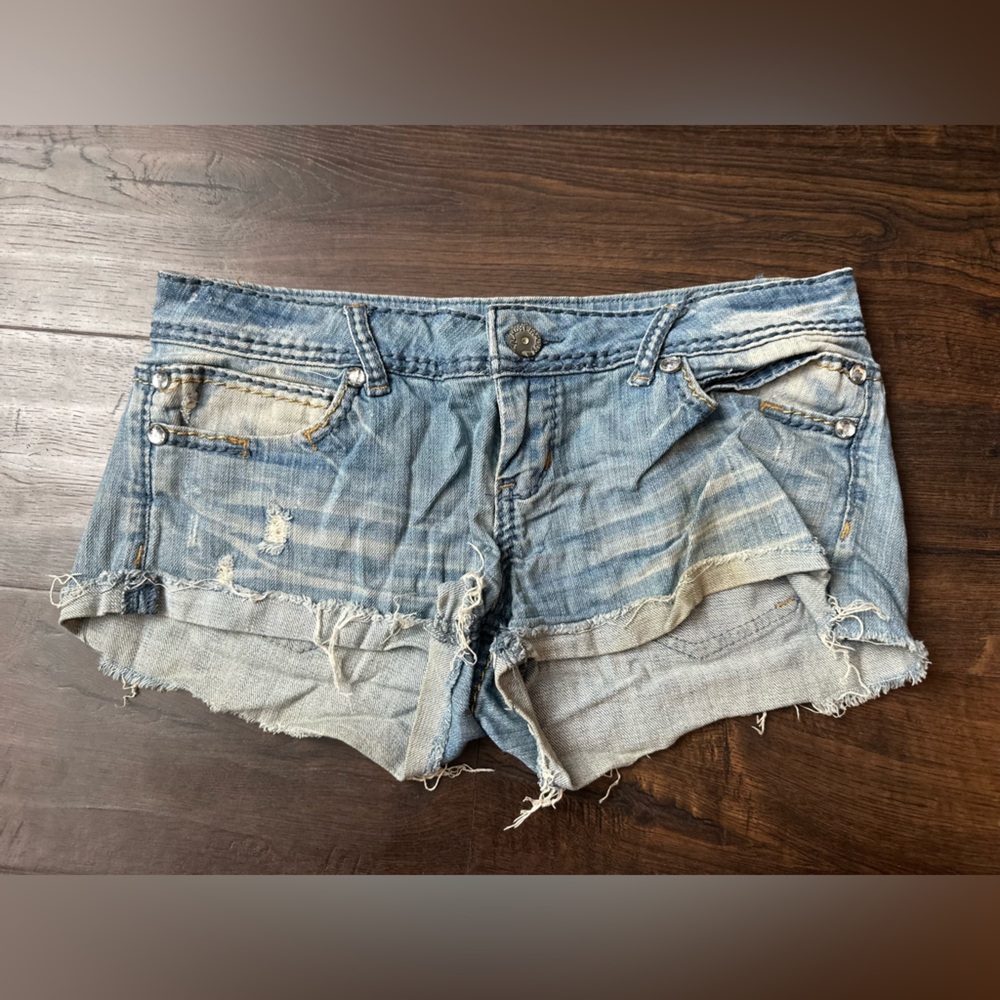 Almost Famous Distressed Jean Short